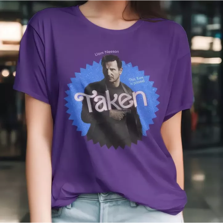 TAKEN t-shirt femme - col rond - 100% coton - 190g/m²