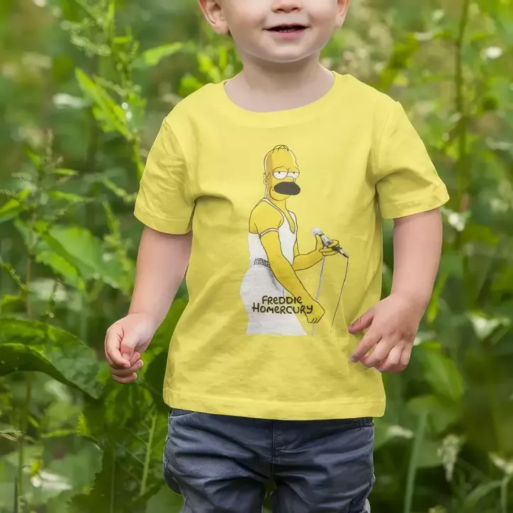 FREDDIE HOMERCURY t-shirt enfant unisexe 100% coton