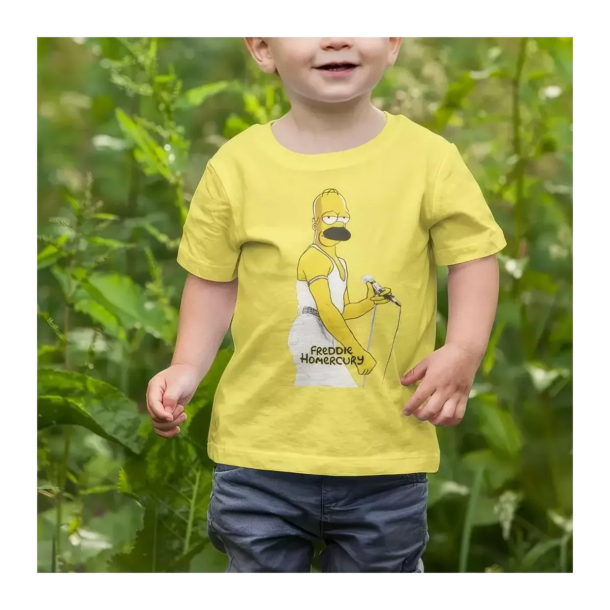 FREDDIE HOMERCURY t-shirt enfant unisexe 100% coton