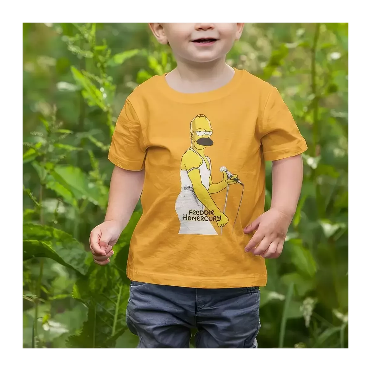 FREDDIE HOMERCURY t-shirt enfant unisexe 100% coton