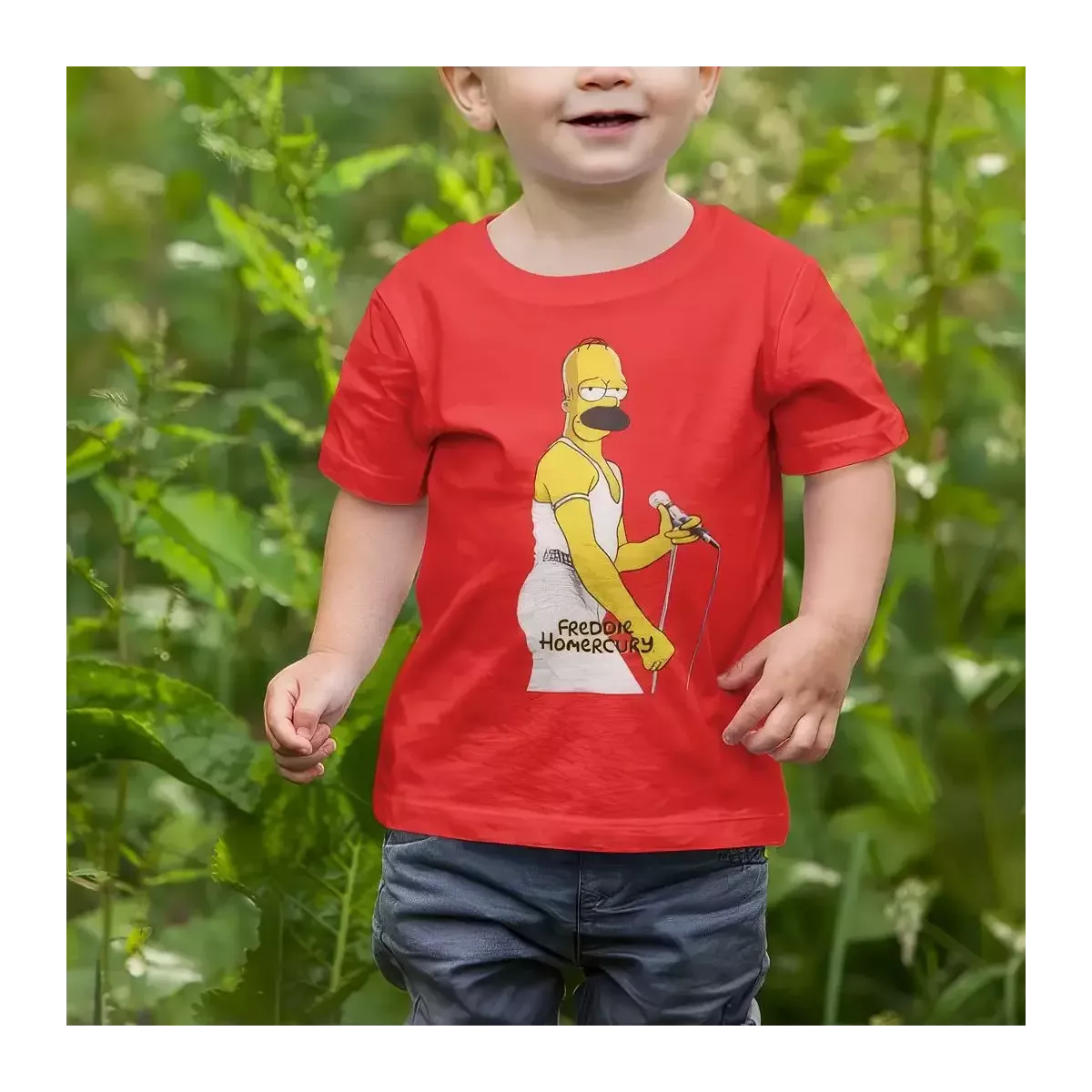 FREDDIE HOMERCURY t-shirt enfant unisexe 100% coton