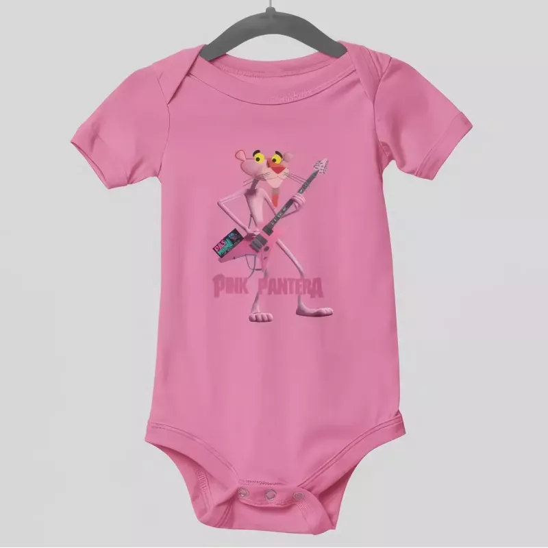 PINK PANTERA body enfant 100% coton