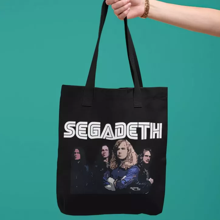 SEGADETH TOTE BAG 100% coton