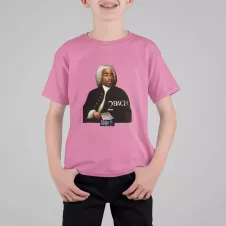 2 BACH t-shirt enfant unisexe 100% coton