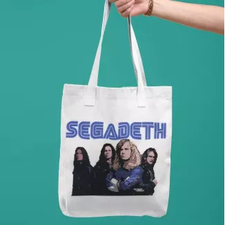 SEGADETH TOTE BAG 100% coton