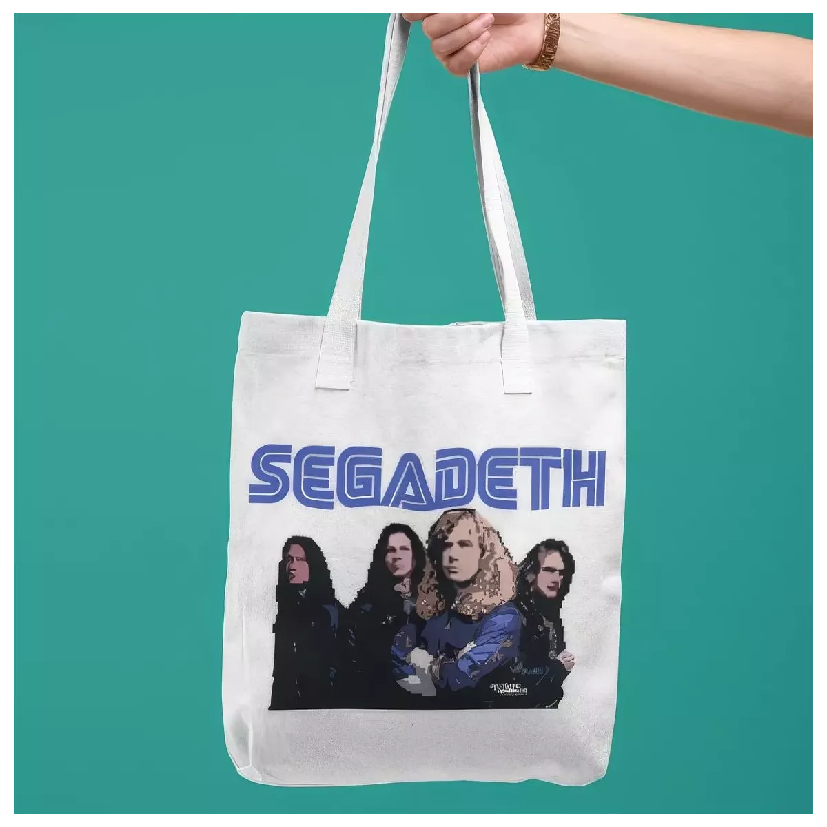 SEGADETH TOTE BAG 100% coton