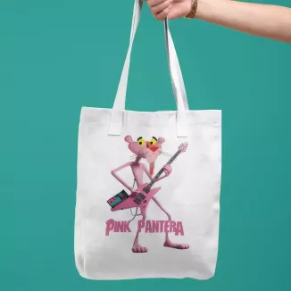 PINK PANTERA tote bag 100% coton