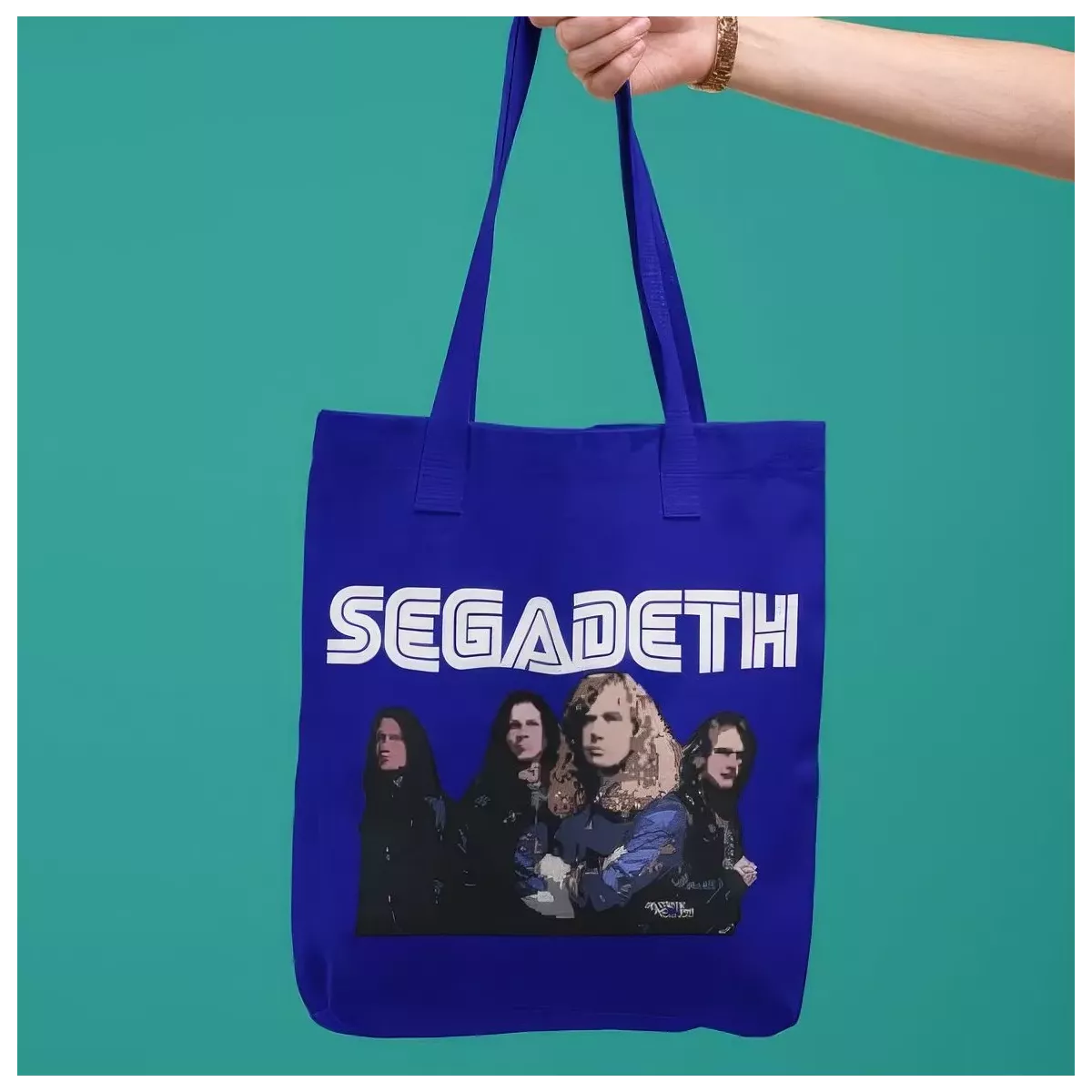 SEGADETH TOTE BAG 100% coton