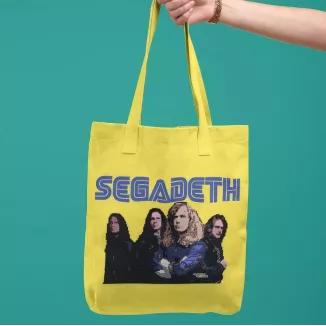 SEGADETH TOTE BAG 100% coton