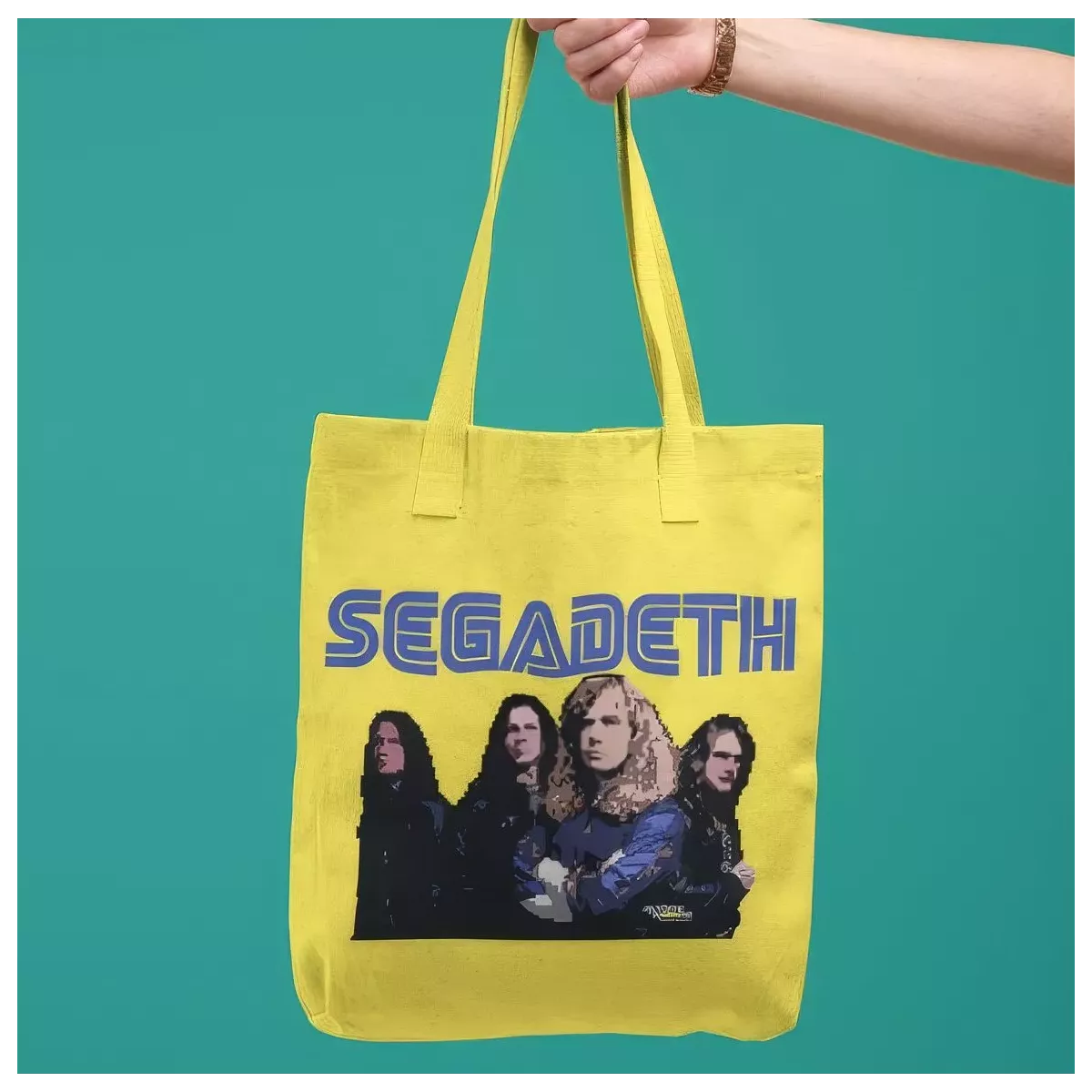 SEGADETH TOTE BAG 100% coton