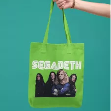 SEGADETH TOTE BAG 100% coton