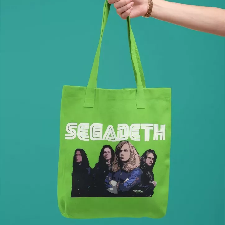 SEGADETH TOTE BAG 100% coton