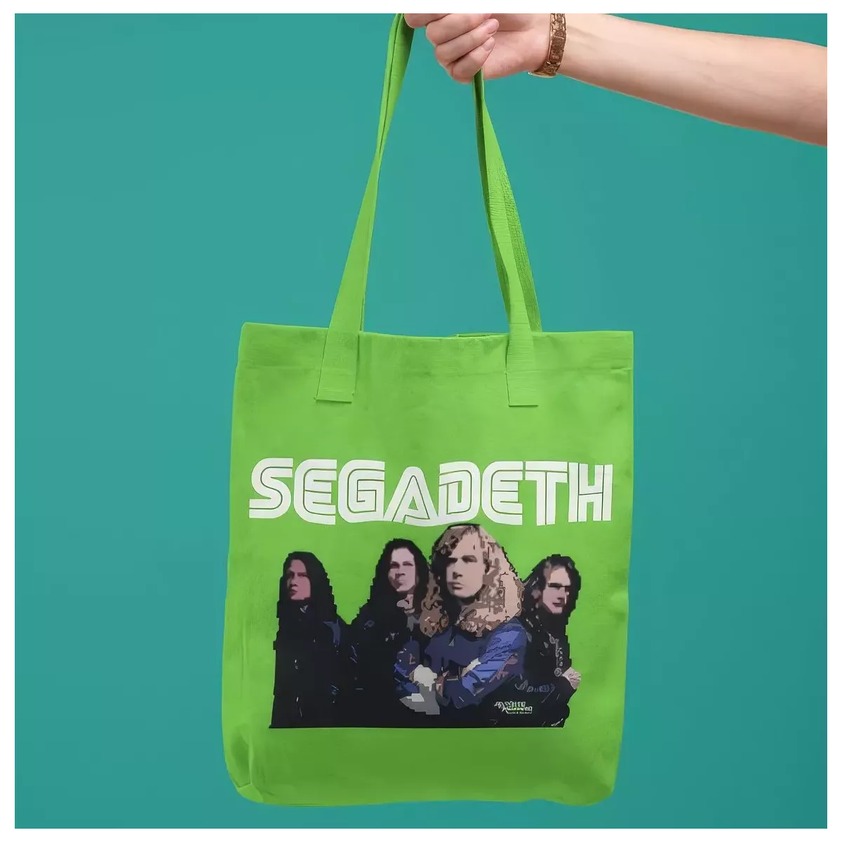 SEGADETH TOTE BAG 100% coton