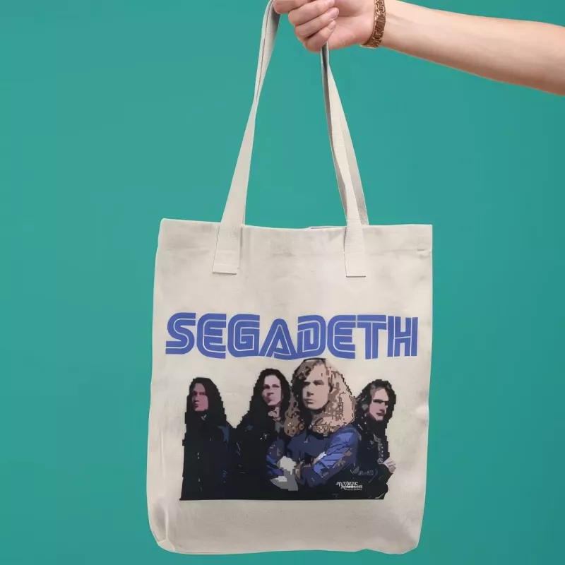 SEGADETH TOTE BAG 100% coton