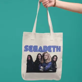 SEGADETH TOTE BAG 100% coton