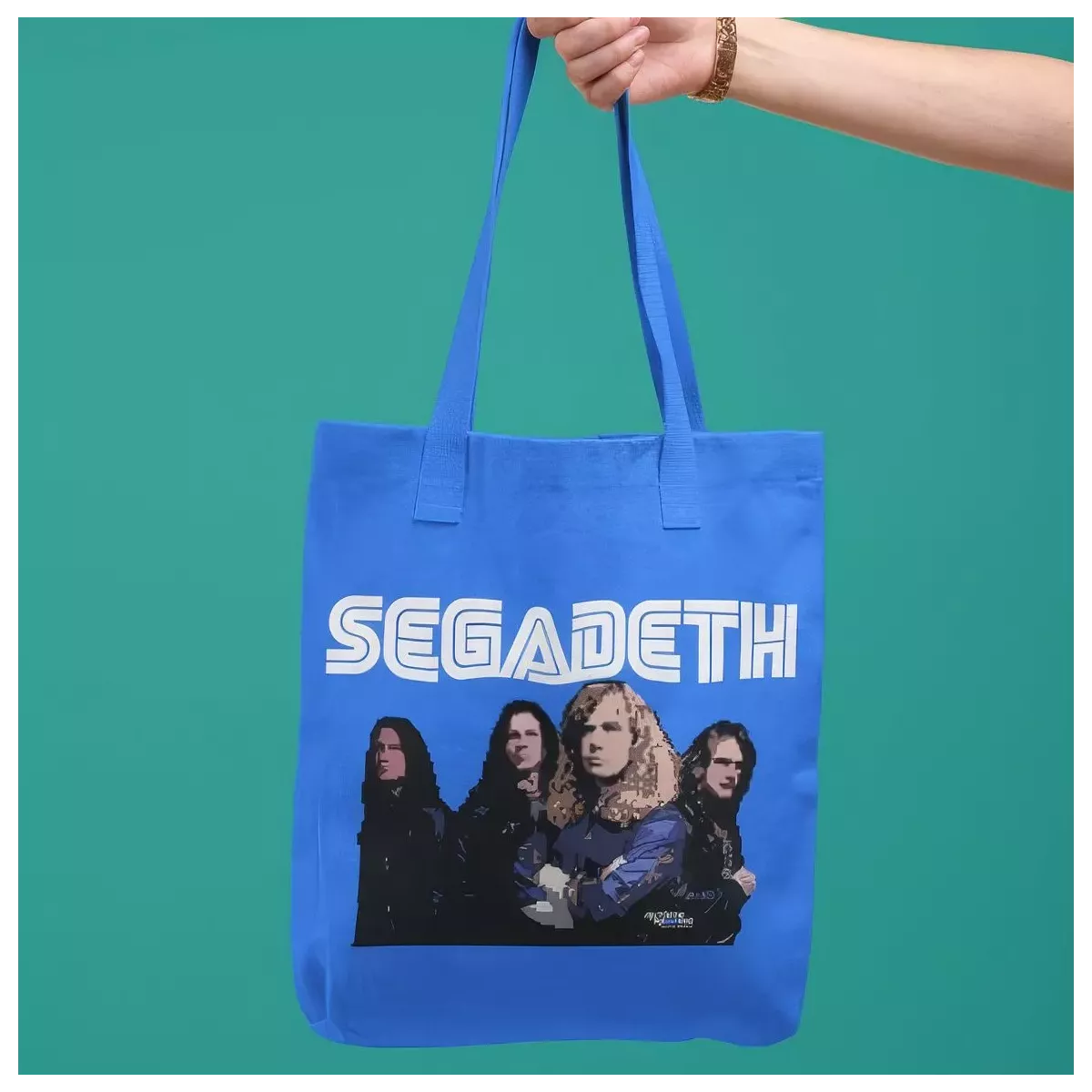 SEGADETH TOTE BAG 100% coton