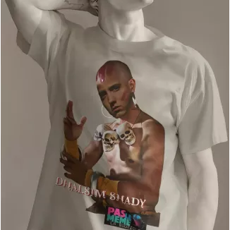 DHALSIM SHADY t-shirt homme col rond 100% coton