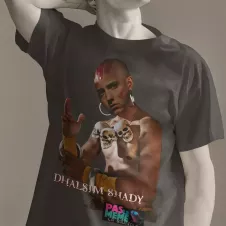 DHALSIM SHADY t-shirt homme col rond 100% coton