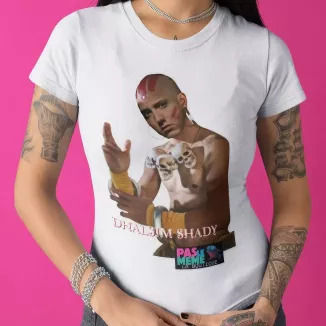 DHALSIM SHADY t-shirt femme col rond 100% coton