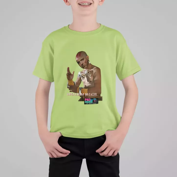 DHALSIM SHADY t-shirt enfant unisexe 100% coton