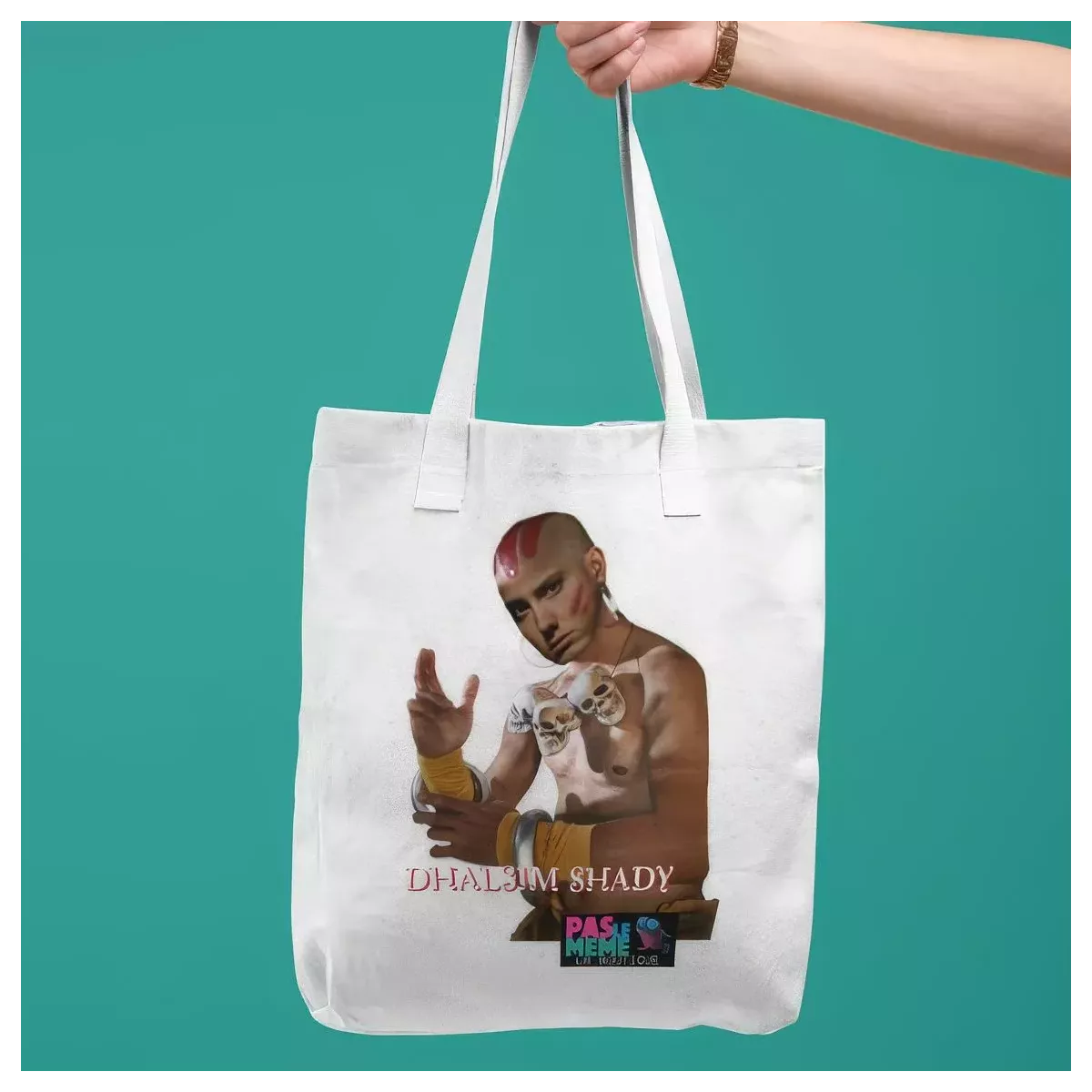 DHALSIM SHADY tote bag 100% coton