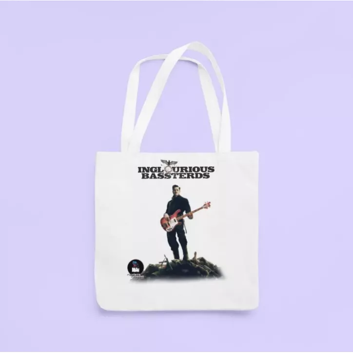 INGLORIOUS BASSTERDS tote-bag 100% coton