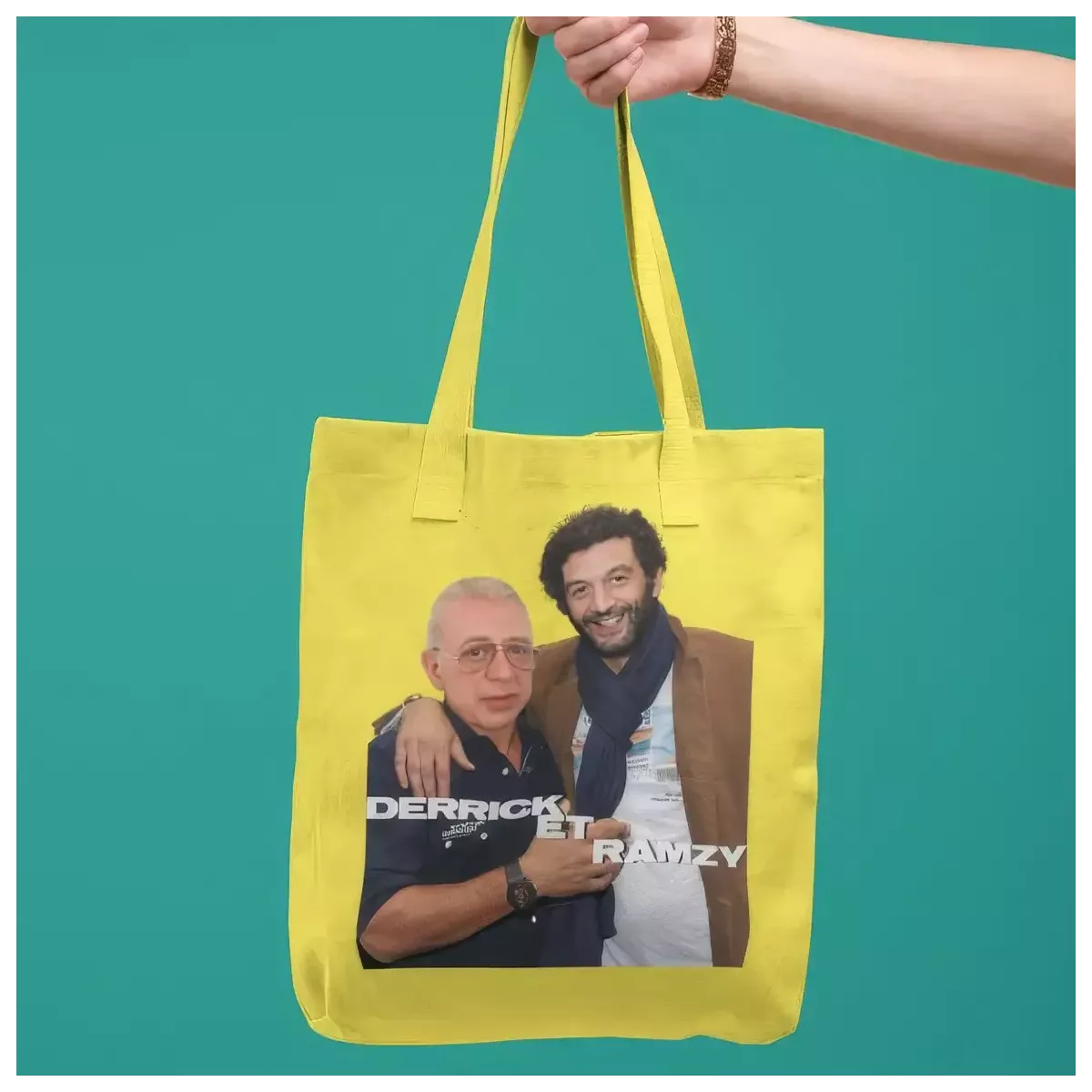 DERRICK ET RAMZY tote bag 100% coton