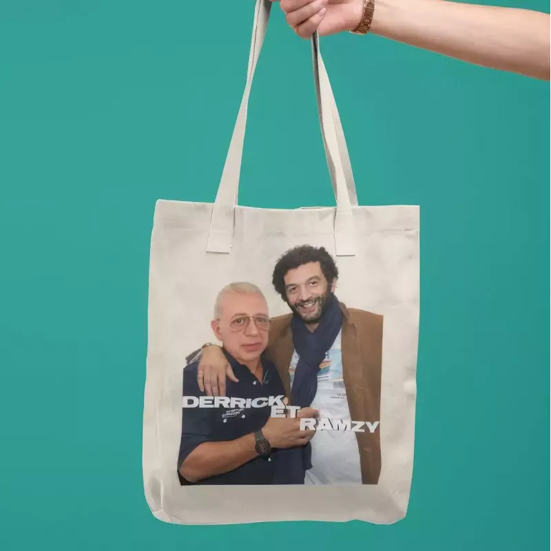 DERRICK ET RAMZY tote bag 100% coton