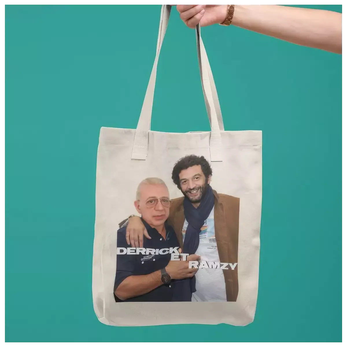 DERRICK ET RAMZY tote bag 100% coton