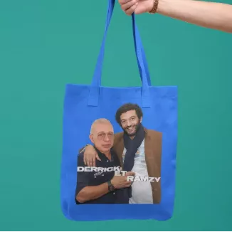 DERRICK ET RAMZY tote bag 100% coton