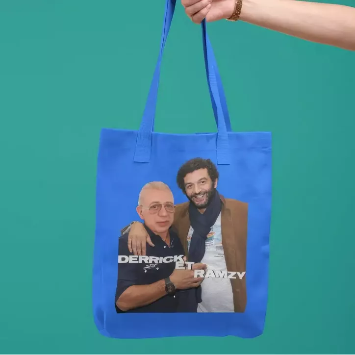 DERRICK ET RAMZY tote bag 100% coton