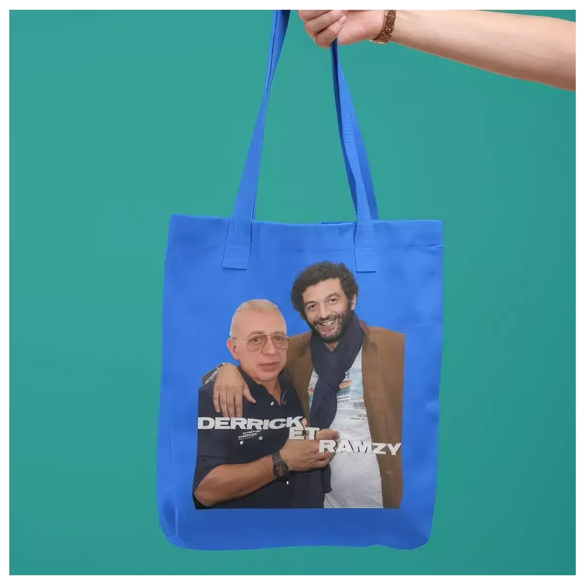 DERRICK ET RAMZY tote bag 100% coton